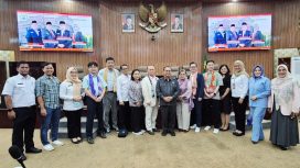 DPRD Kota Bekasi menerima kunjungan anggota dewan dari Chiba Jepang, Rabu (30/7/2025).
