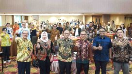 Foto bersama usai acara Bersama Ekspor (Berdialog Seputar Pembiayaan Ekspor) yang digelar Kamis (31/07/2025) di Hotel Horison Ultima Bekasi. 