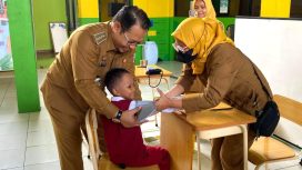 Program Cek Kesehatan Gratis Pemkab Bekasi di Kecamatan Tambelang.