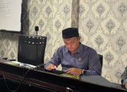 Anggota Komisi III DPRD Kota Bekasi Muhammad Kamil Syaikhu dalam sebuah rapat komisi.