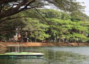 Wisata air Danau Duta Harapan Bekasi.