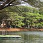 Wisata air Danau Duta Harapan Bekasi.