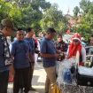 Kegiatan Botram di Lapangan Kantor Kecamatan Cikarang Timur.