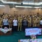 Pembinaan Peningkatan Kualitas Pengendalian Intern Pemkot Bekasi di Aula Nonon Sontanie, pada Selasa (05/08/2025).
