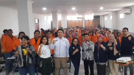 Mafindo menggelar pelatihan AI di STIE Mulia Pratama pada Sabtu (27/9/2025).