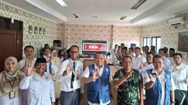 Sosialisasi Aksi Perubahan dengan tema “Penguatan Pengelolaan Pelayanan Publik oleh Aparatur melalui DI SINTREUK (Disiplin dan Sinergi Tata Regulasi, Evaluasi serta Ukur Kinerja)”.