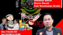 Bakti Sosial GIBAS Berbagi segera digelar pada Desember 2025 mendatang.