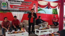 Ketua Komisi III DPRD Kota Bekasi, Arif Rahman Hakim menggelar reses di Perumahan Peson Anggrek Bekasi Utara.