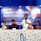 Anggota DPRD Kota Bekasi Abdul Muin Hafied saat menjaring aspirasi warga pada reses III Tahun 2025.