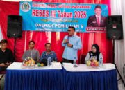 Anggota DPRD Kota Bekasi Ahcmad Rivai saat menggelar reses III Tahun 2025.