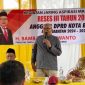 Anggota DPRD Kota Bekasi Fraksi PKS, Bambang Purwanto saat memberikan sambutan dalam acara reses di Bekasi Timur.