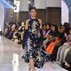 Batik Bekasi karya desainer Kombas Dewi Marda tampil dalam ajang Indonesia Fashion Runway 2025.