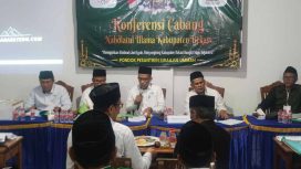 Sidang Pleno IV Konferensi Cabang (Konfercab) Ke-10 PCNU Kabupaten Bekasi di Pondok Pesantren Siraajul Ummah, Desa Karangrahayu, Kecamatan Karangbahagia, Sabtu (29/11/2025).
