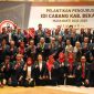 Pengurus Baru IDI Kabupaten Bekasi berfoto bersama usai pelantikan.