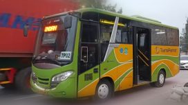 Bus Transpatriot Kota Bekasi.