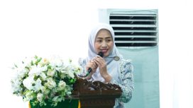 Ketua Tim Penggerak PKK Kabupaten Bekasi, Nia Yuniawati.