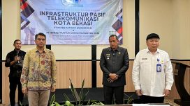 Acara penandatanganan kerja sama antara pemkot Bekasi melalui PTMP dengan pihak Swasta