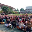 Kemeriahan siswa SMKN 15 Kota Bekasi dalam memperingati Hari Kartini.