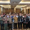 Wawali Bekasi Abdul Harris Bobihoe saat hadir diacara pelantikan Kadin Kota Bekasi