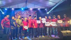 Kegiatan Soekarno Festival skaligus Penyerahan SK pengurus PAC dan Ranting PDI Perjuangan Jatisampurna