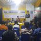 H. Edi saat pemaparan Reses di wilayah Jatikarya