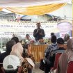 A. Syafei saat pemaparan Reses di wilayah kayuringin