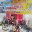 Murfati Lidianto saat pemaparan Reses