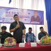 Achmad Rivai saat pemaparan Reses