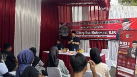 Gikang M2 saat pemaparan Reses