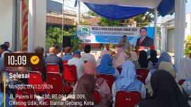 Agus Rohadi saat pemaparan Reses di wilayah Ciketing udik