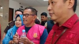 Kabid pasar saat di boyong petugas