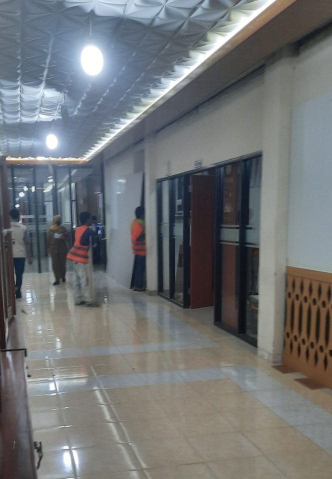 
					Kondisi ruangan gedung DPRD Kota Bekasi