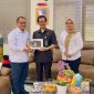 Ketua DPRD Kota Bekasi dan Sekwan saat menerima kunjangan Ketua Pengadilan Kota Bekasi