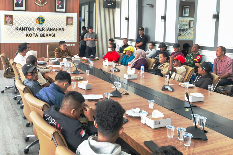 LSM SOMASI Salut Sikap Tegas Kepala Kantah Kota Bekasi dalam Merespons Permasalahan Sengketa Pertanahan